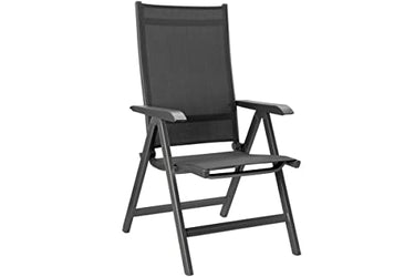 Kettler Advantage Basic Plus Multipositionssessel, Pflegeleicht,Stabilem, Aluminium, anthrazit, 65 x 61 x 109 cm, 0301201-7000 im Sale